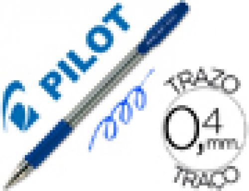 Esferografica pilot bps-gp azul -com grip-tinta base de oleo -com tampa , Pilot , 20476 , 4902505142819